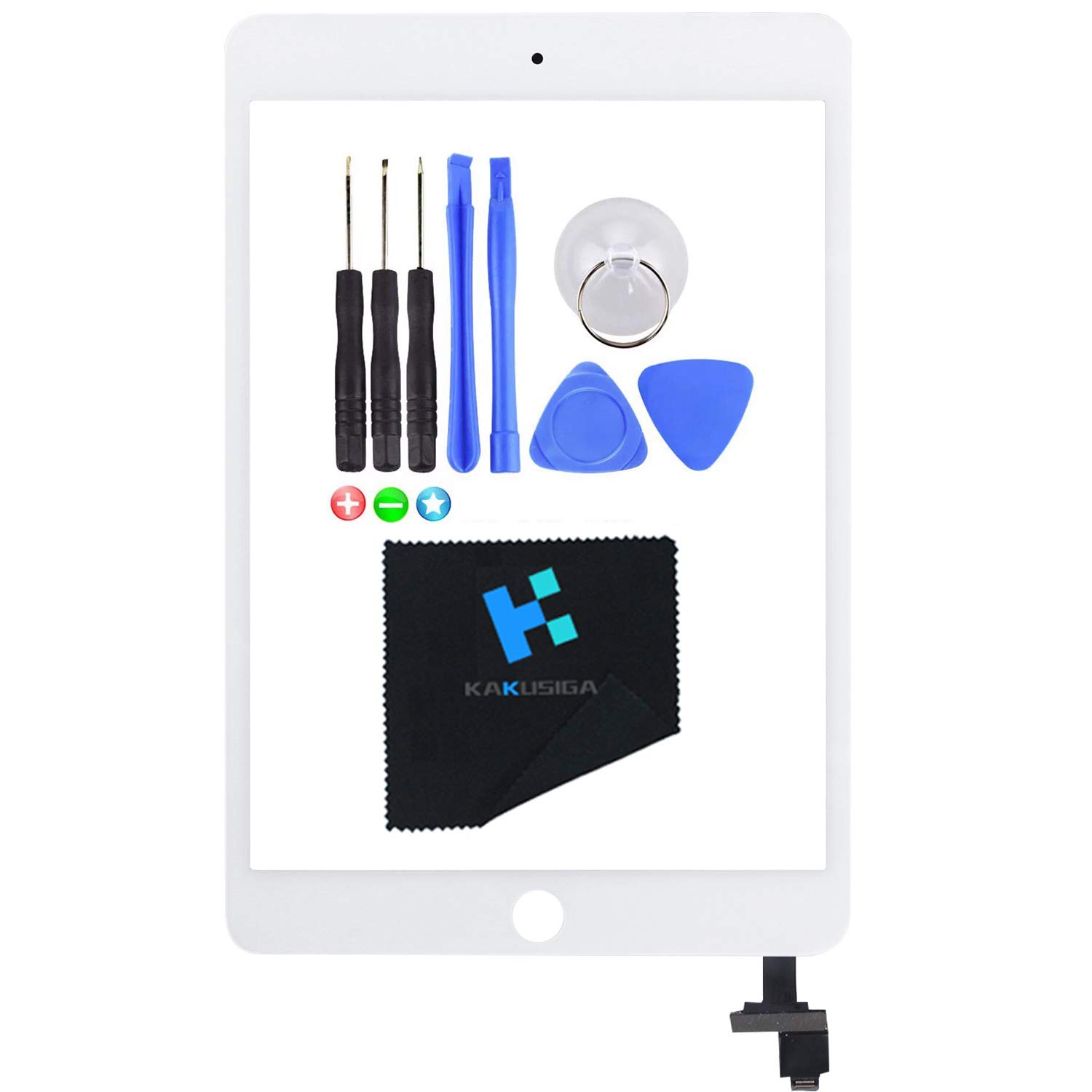 Pay CAS A26 ホワイト タッチスクリーン Amazon.co.jp: KAKUSIGA タッチスクリーン交換用 ipad フロント